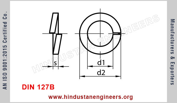 DIN 127B Spring Washer